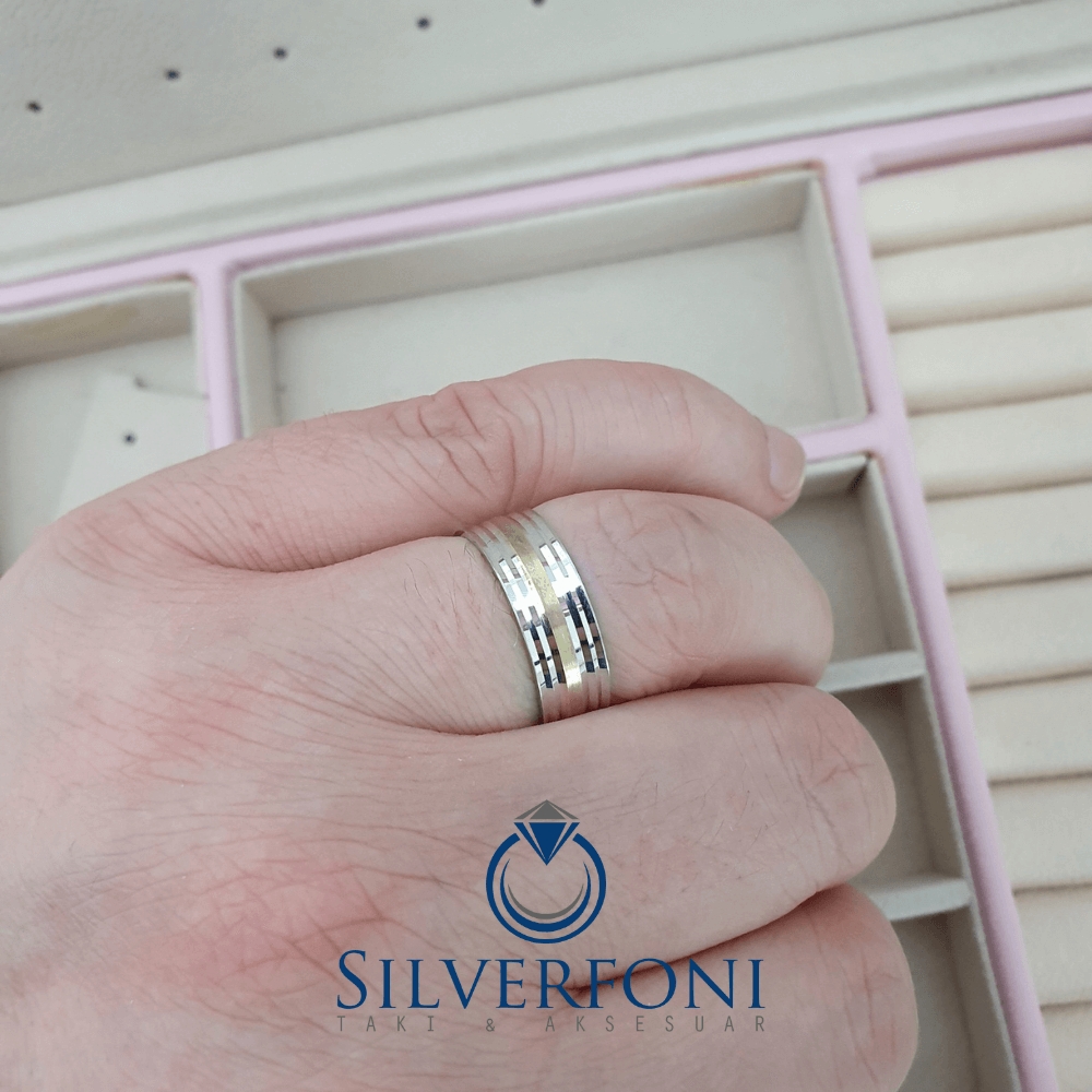 Bay Güneş Modeli Alyans - Silverfoni