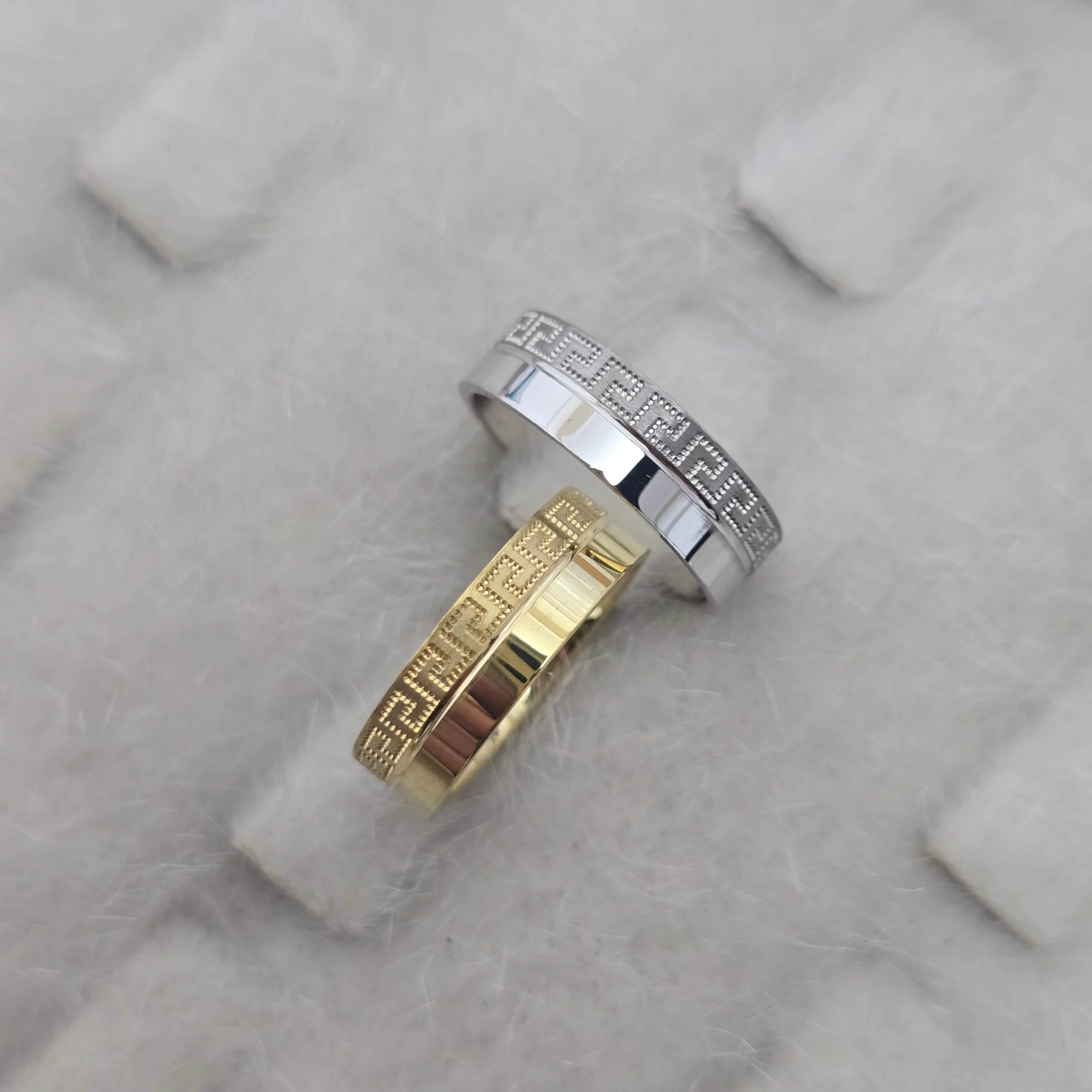Sesilya Modeli Çift Alyans – Silverfoni