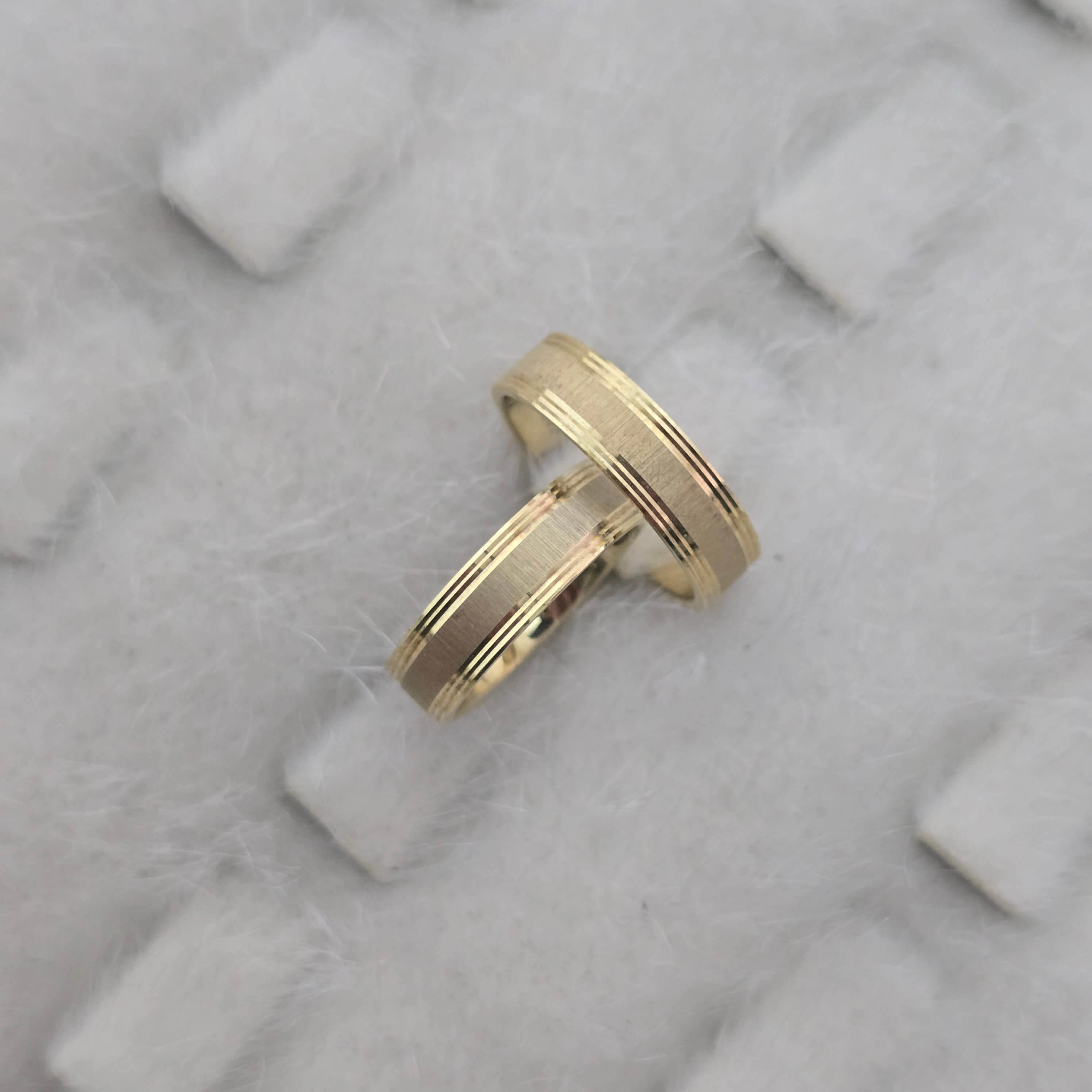 Berrak Modeli Çift Alyans – Silverfoni