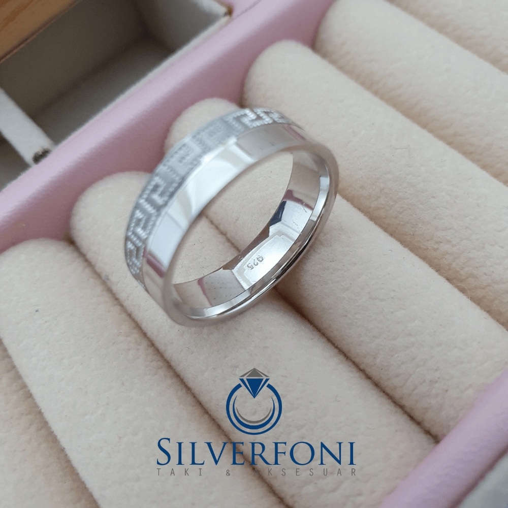 Sesilya Modeli Modern Bayan Alyans – Silverfoni