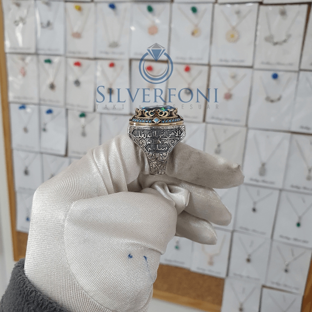 Silverfoni 925 Ayar Gümüş Koleksiyon 1  erkek yüzük