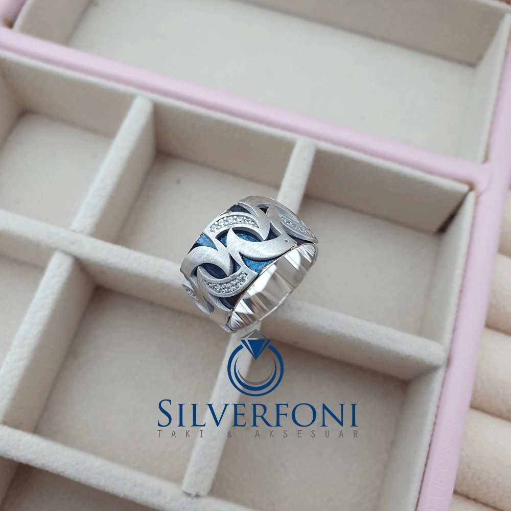 Silverfoni Bumerang Modeli Alevtopu Alyans – Özel Tasarım Yüzük