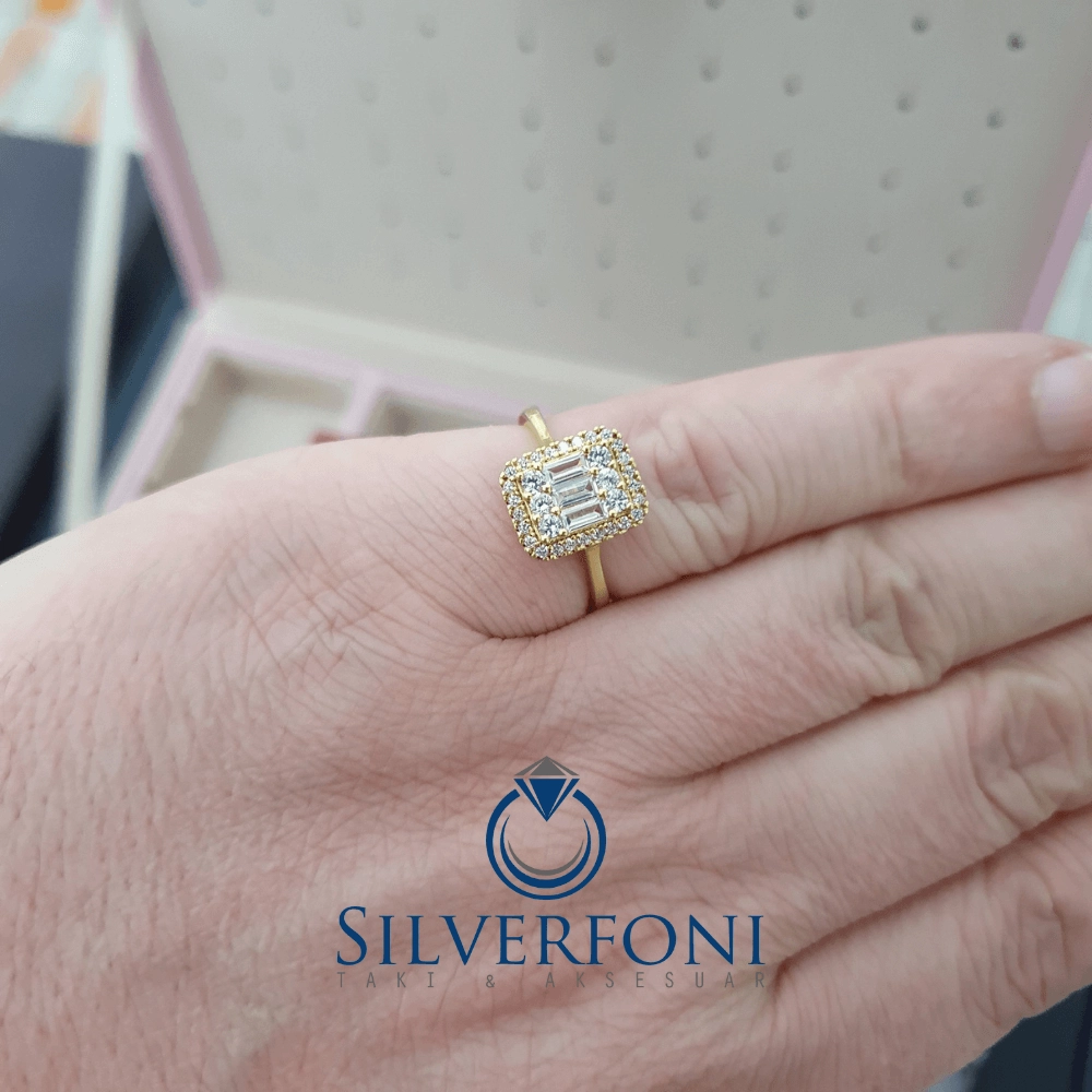 Zarafetin Simgesi Baget Yüzük Modelleri | Silverfoni Gümüş Takı