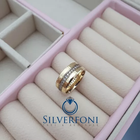 Küt Kesim Sıra Taşlı Bayan Alyans – 