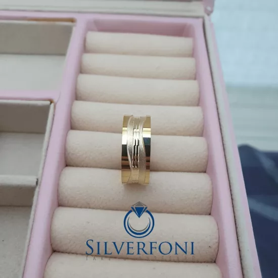 Bay Kyria Model Modern Alyans – Silverfoni