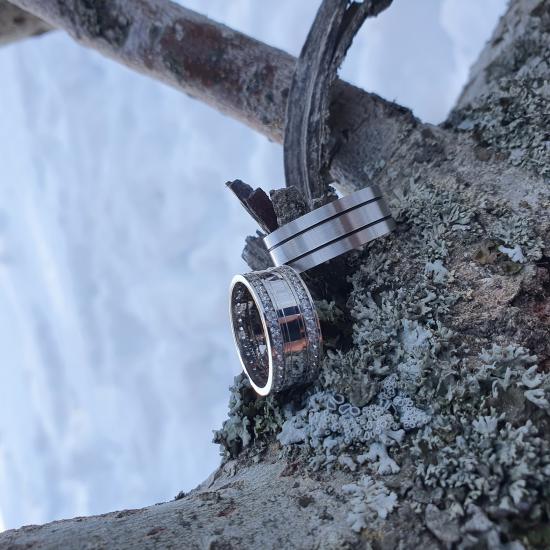 Rüya Elişi Çift Alyans | 925 Ayar Gümüş