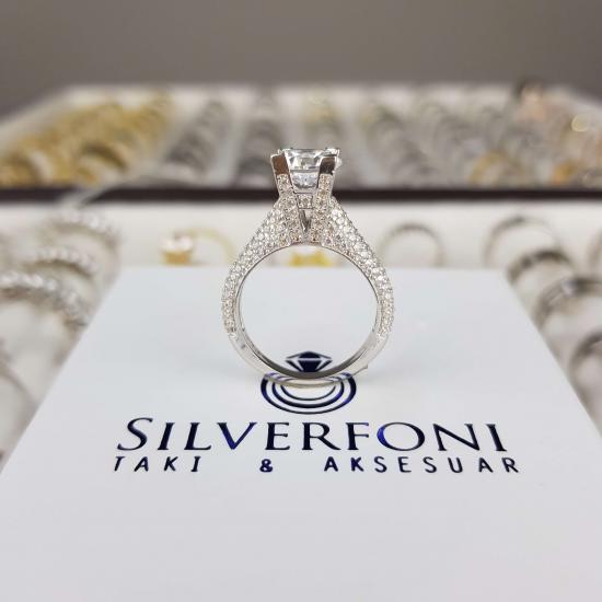 Silverfoni Eyfel 925 Ayar Gümüş Yüzük