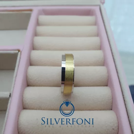 Bayan Işıkyolu Modern Alyans – 925 Ayar Gümüş 