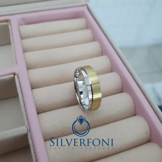 Bayan Işıkyolu Modern Alyans – 925 Ayar Gümüş 