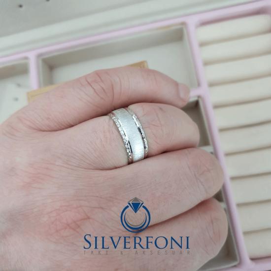 Bayan Bombe Brose Model Alyans | 925 Ayar Gümüş 