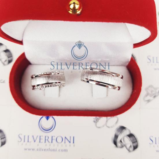 Bombe Brose Modeli Çift Alyans 